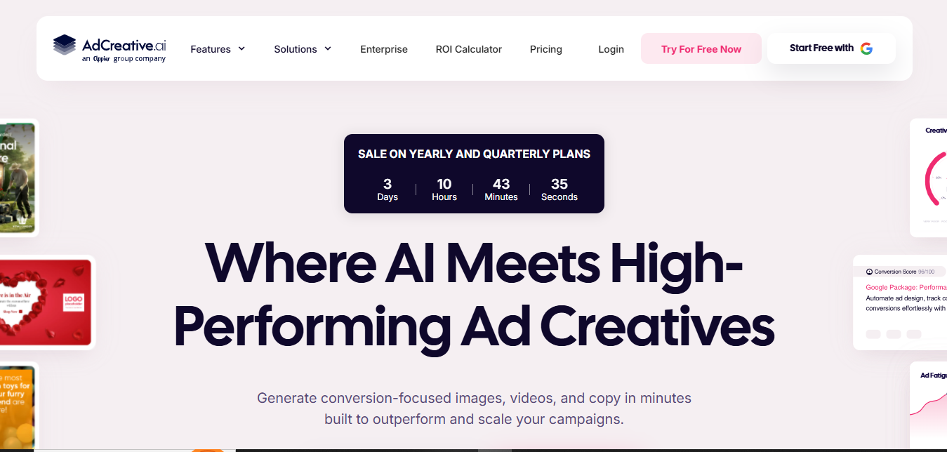AdCreative.ai product screenshot