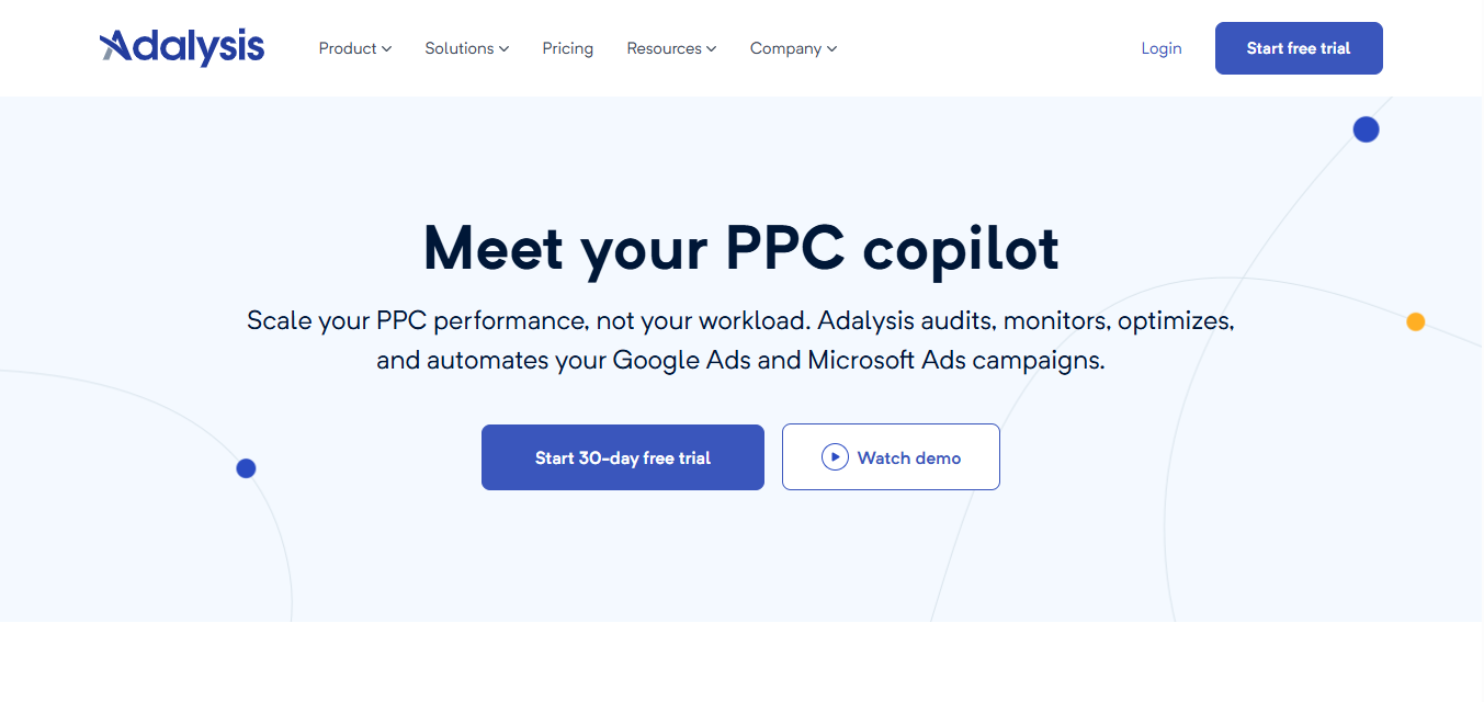 Adalysis (AI) product screenshot