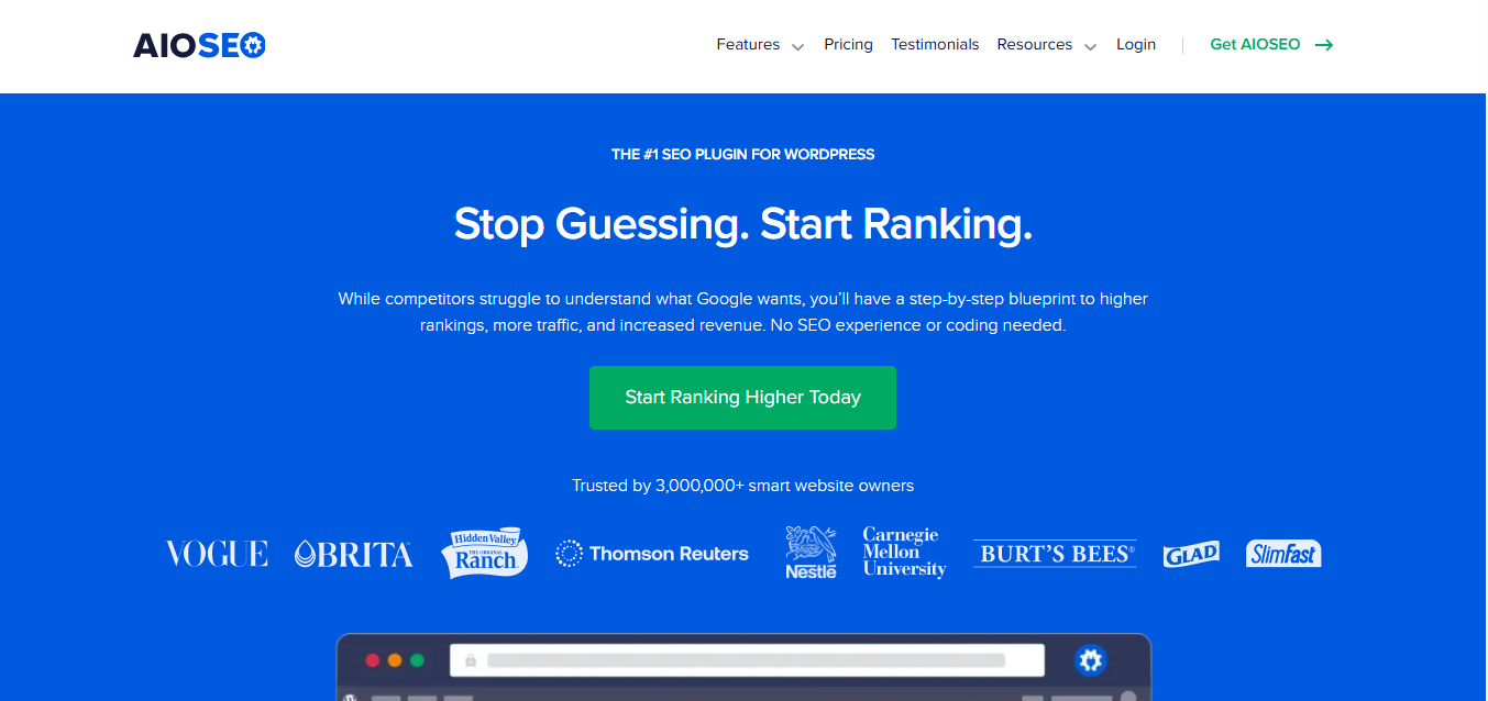 All in One SEO (AI) product screenshot