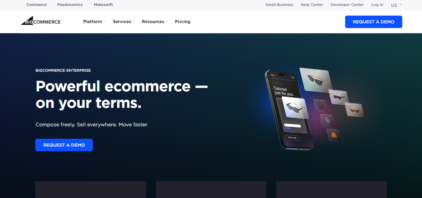 BigCommerce Enterprise product screenshot
