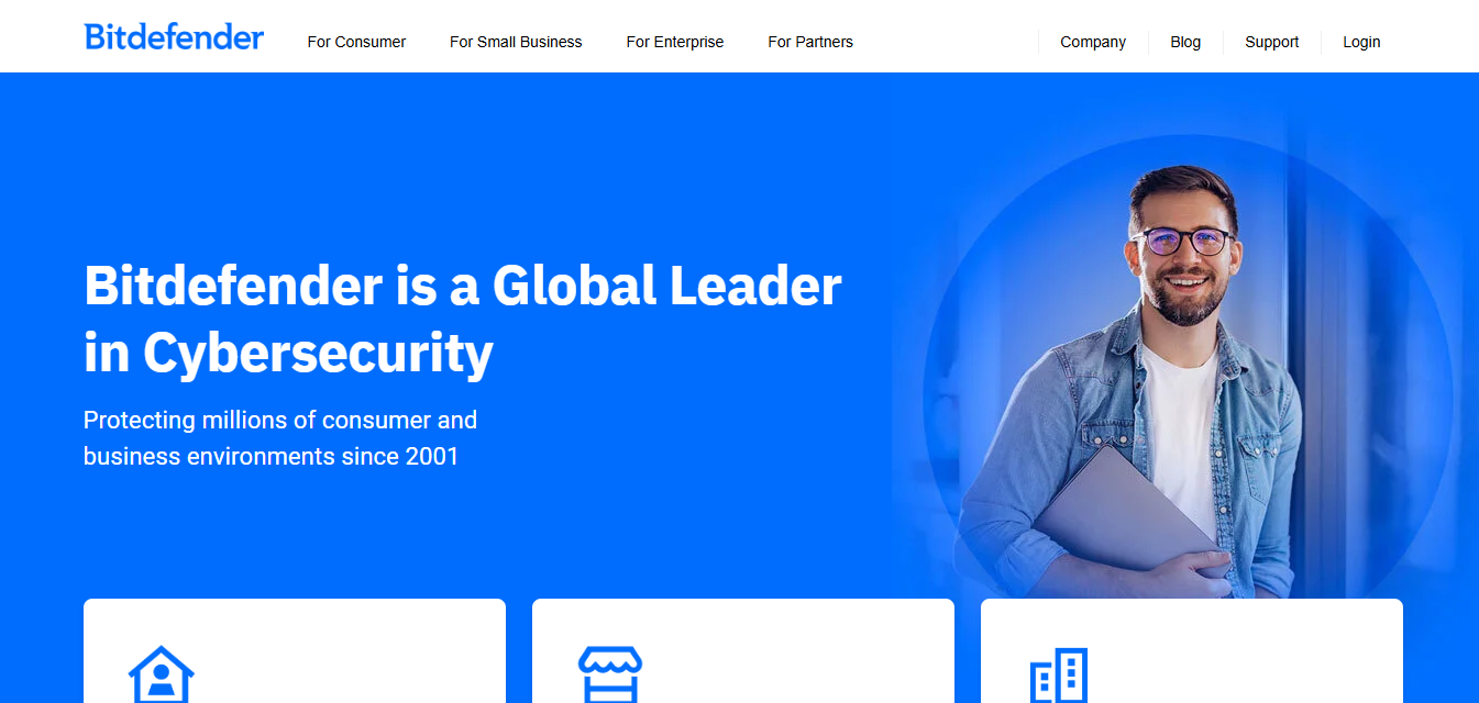 Bitdefender GravityZone product screenshot