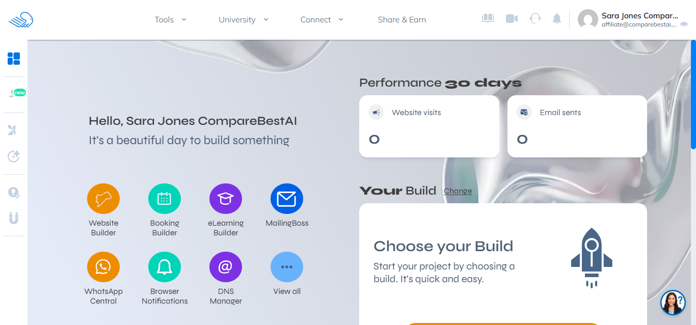 Builderall product screenshot