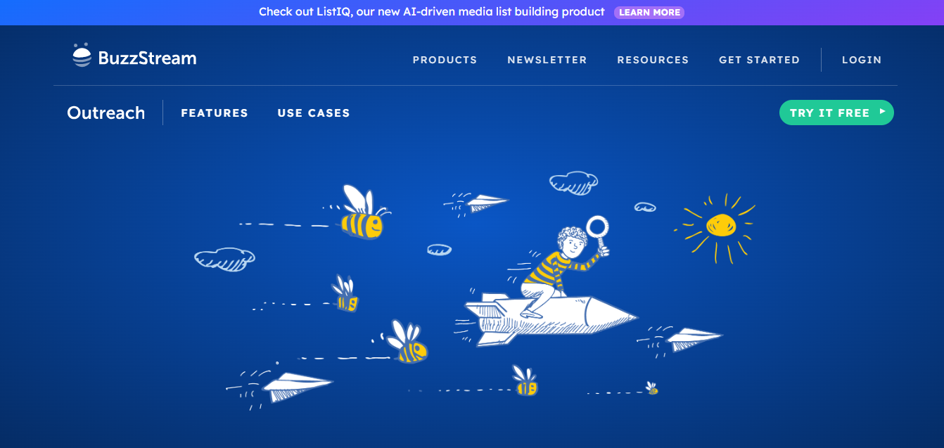 BuzzStream (AI) product screenshot