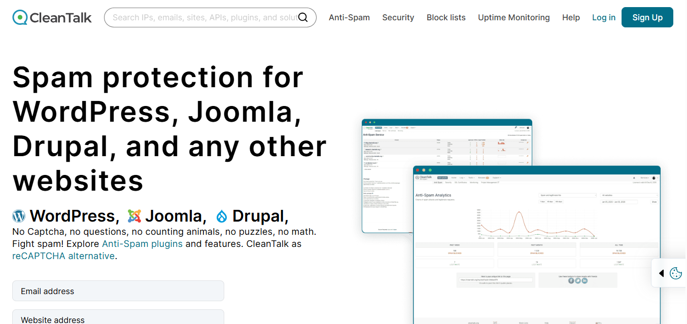 CleanTalk (AI) product screenshot