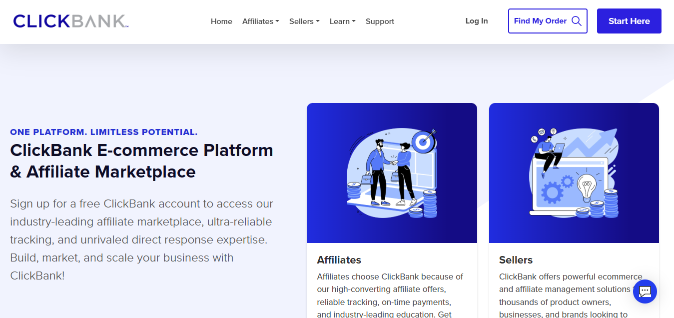 ClickBank product screenshot
