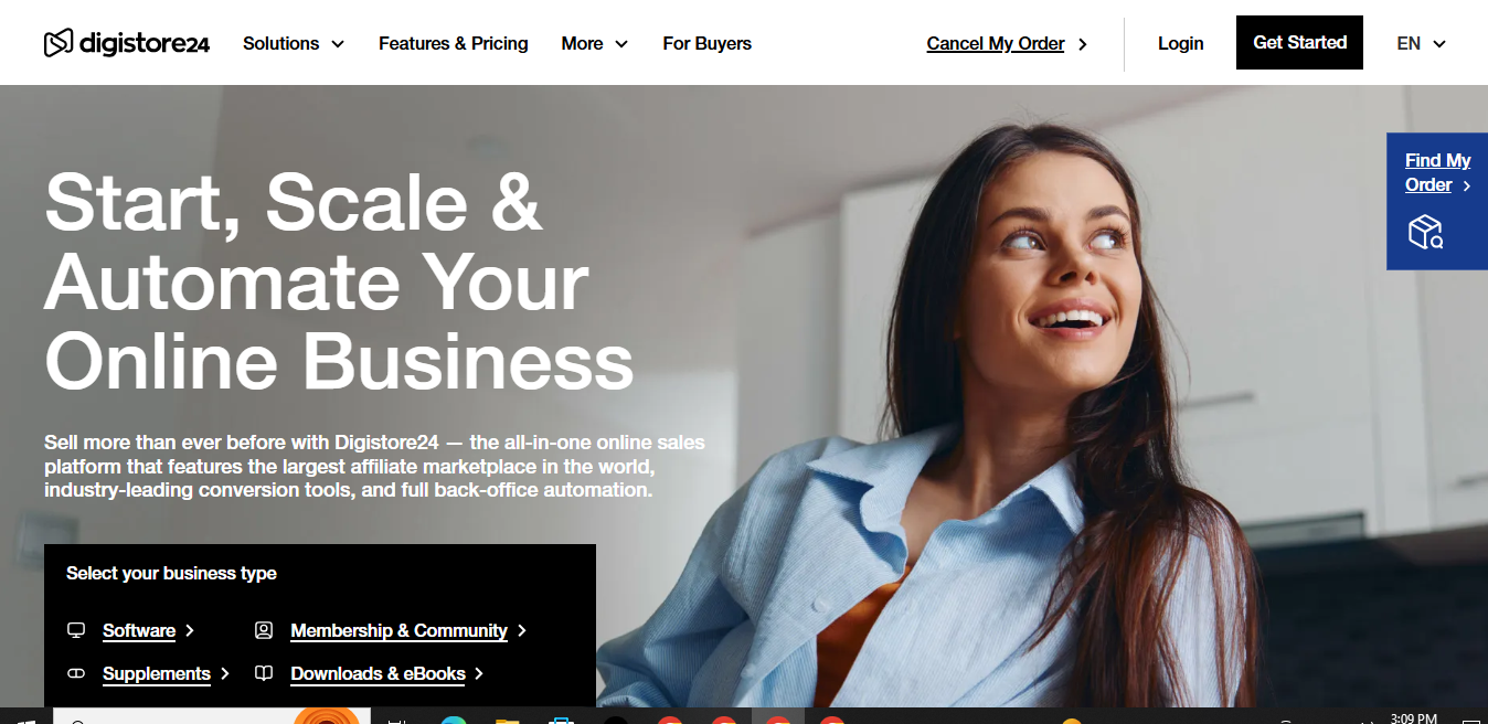 Digistore24 product screenshot
