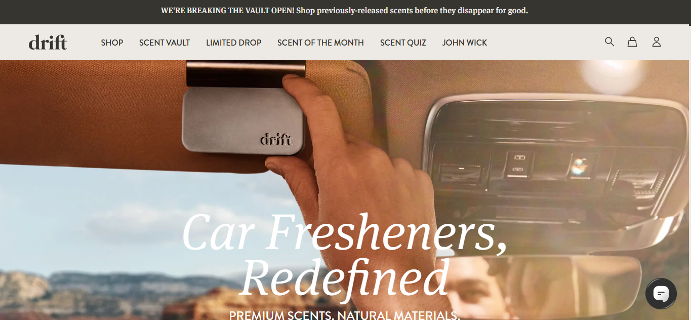 Drift product screenshot