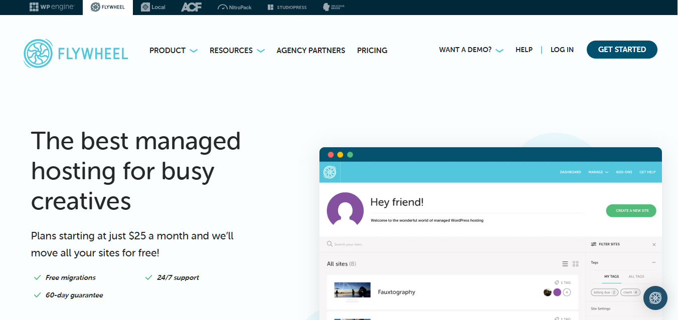 Flywheel product screenshot