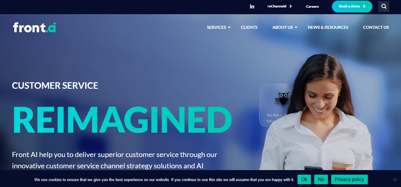 Front (AI) product screenshot