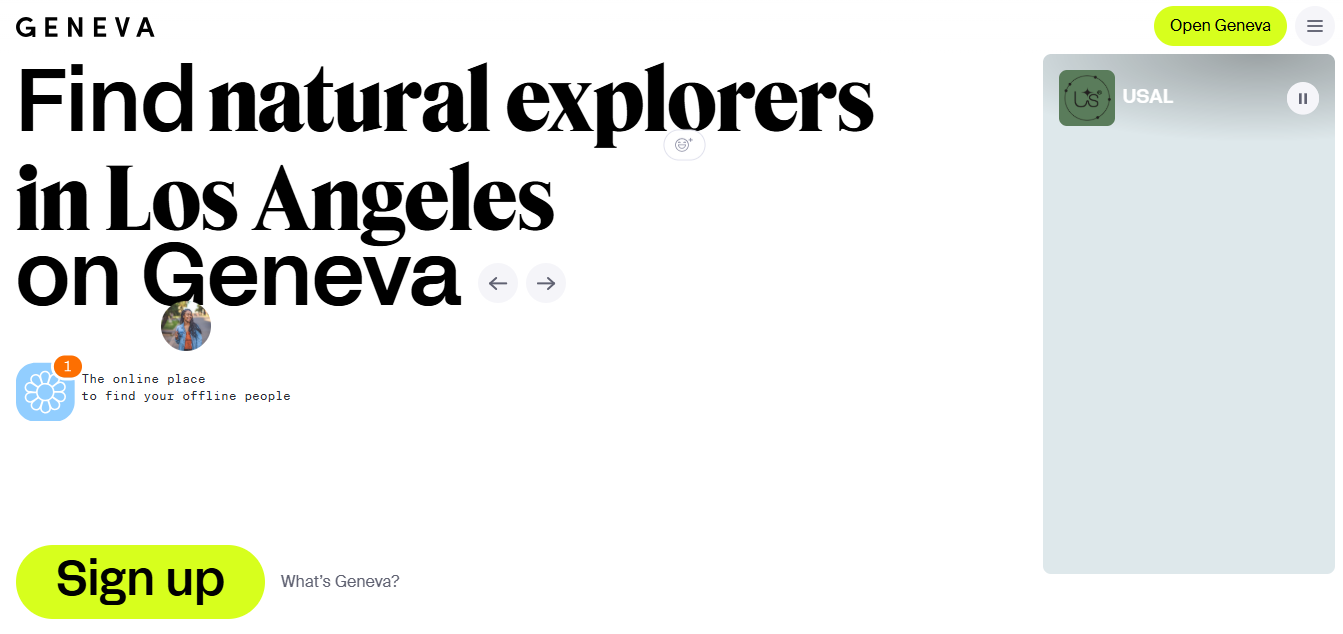 Geneva product screenshot