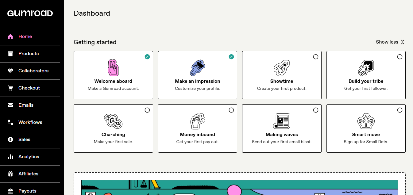 Gumroad (AI) product screenshot