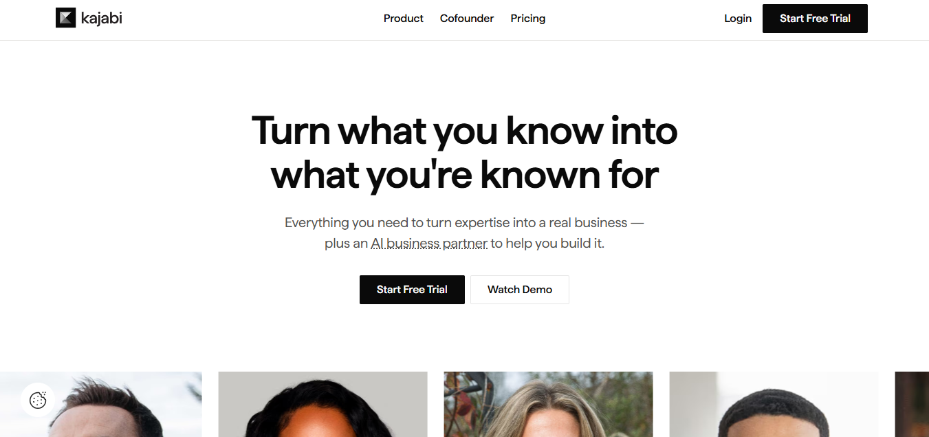 Kajabi (AI) product screenshot