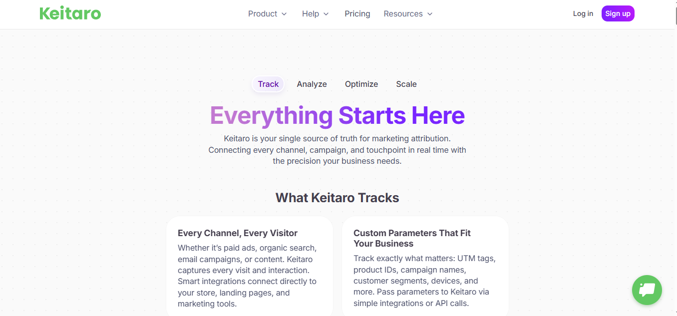 Keitaro TDS product screenshot