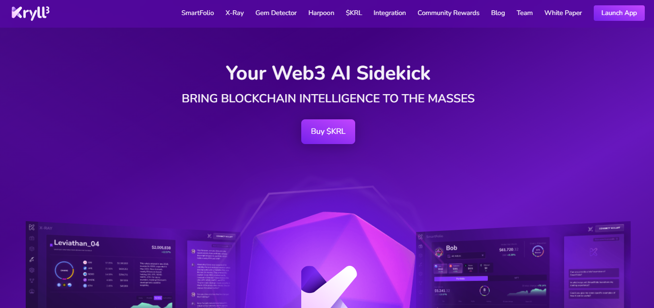 Kryll.io product screenshot