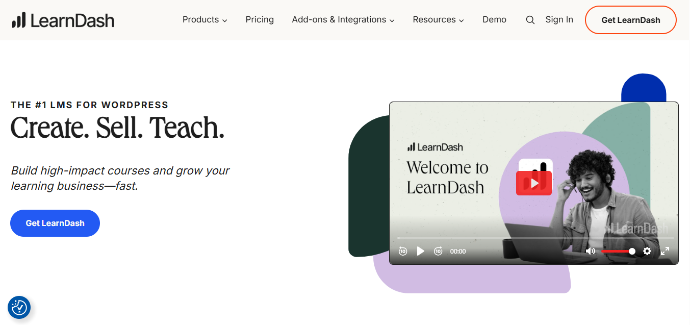 LearnDash product screenshot