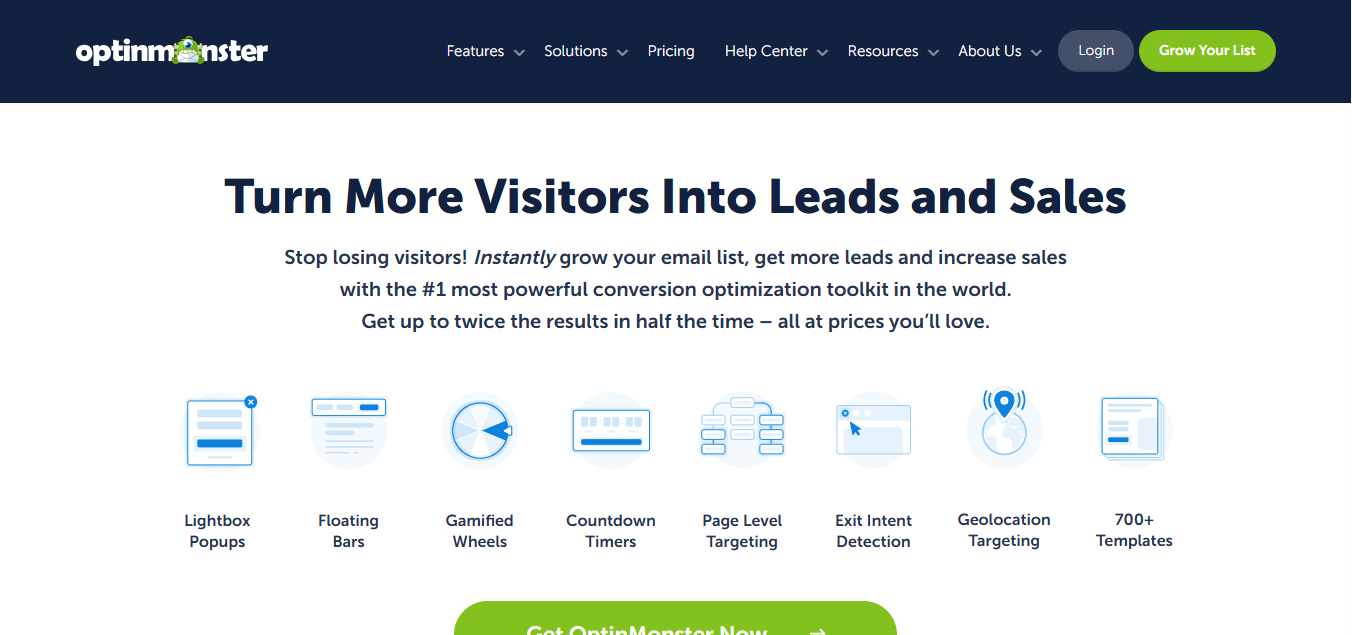 OptinMonster (AI) product screenshot