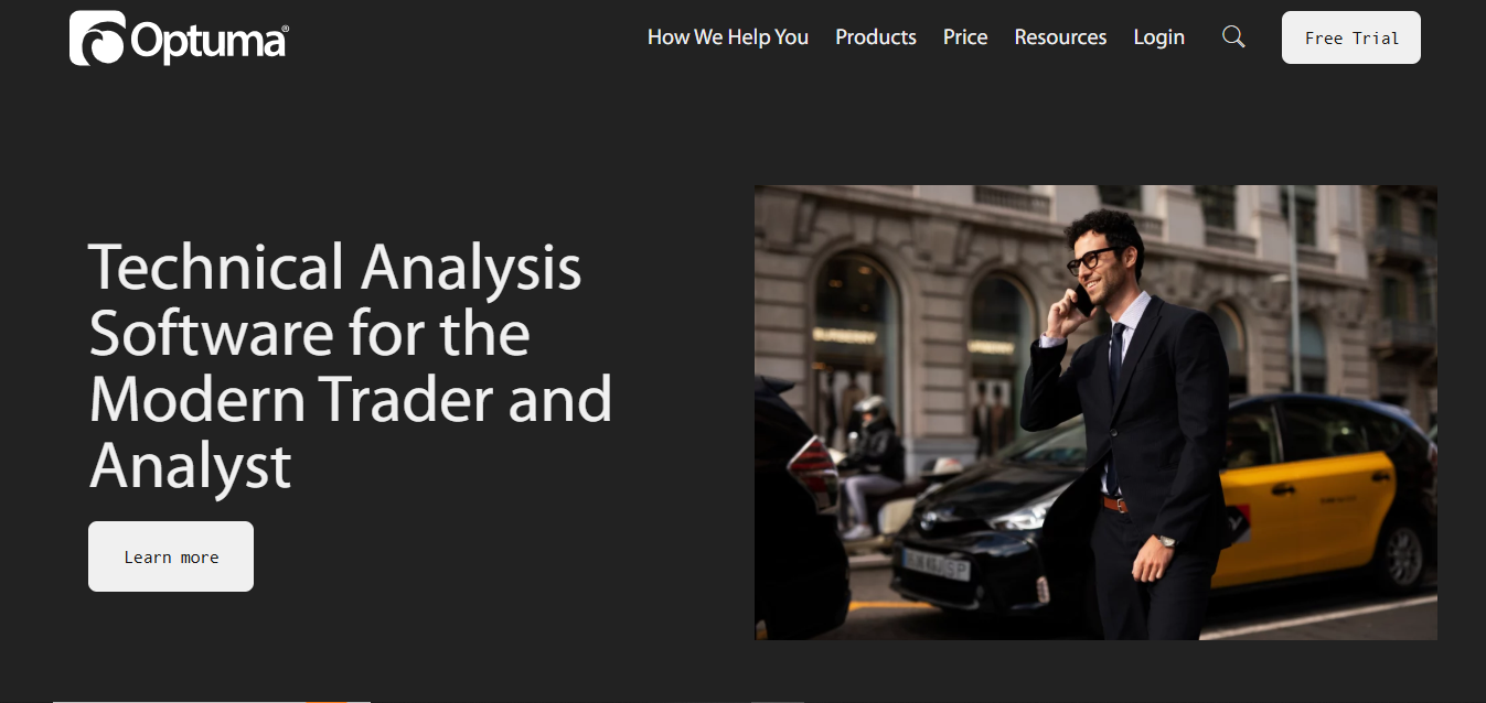 Optuma product screenshot