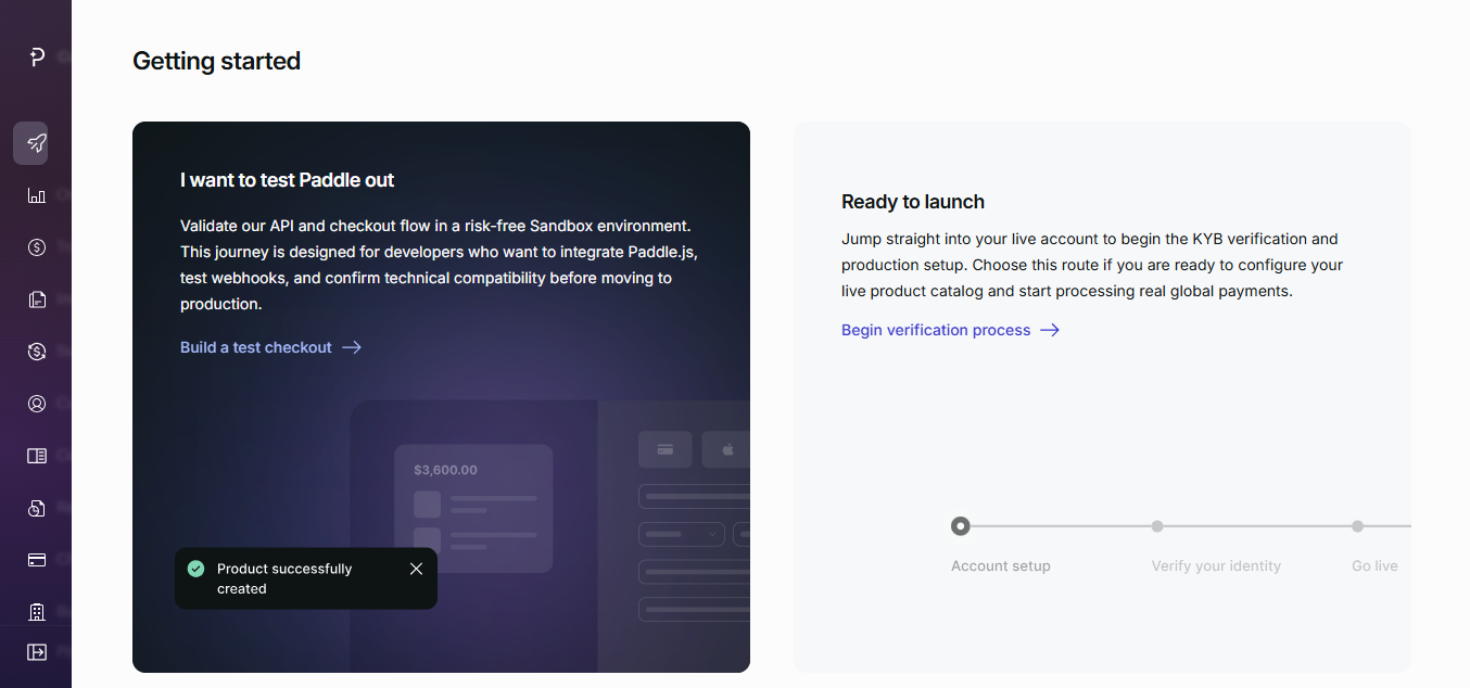 Paddle (AI) product screenshot