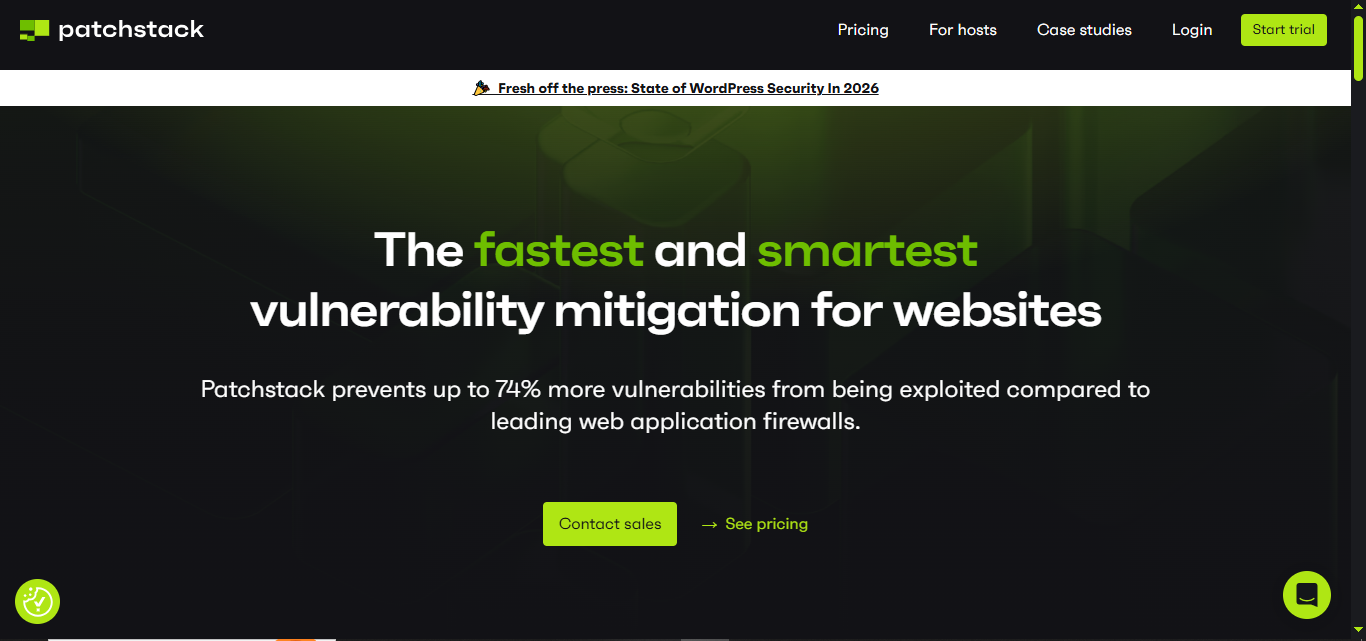 Patchstack product screenshot