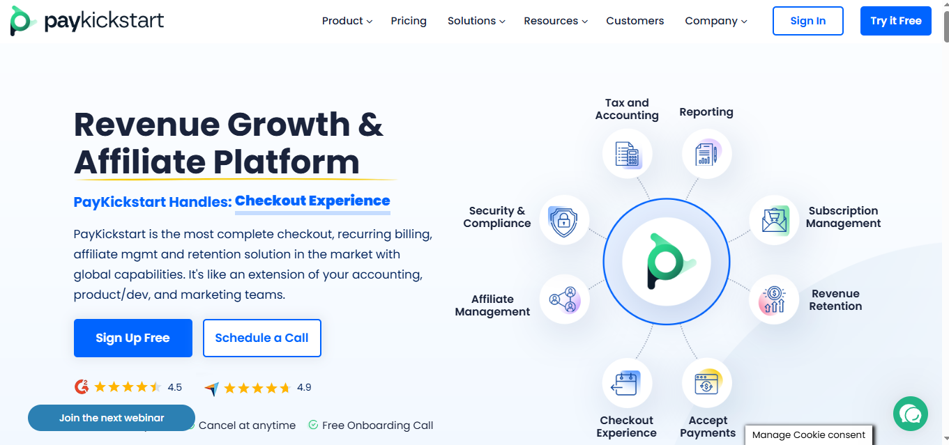 PayKickstart (AI) product screenshot