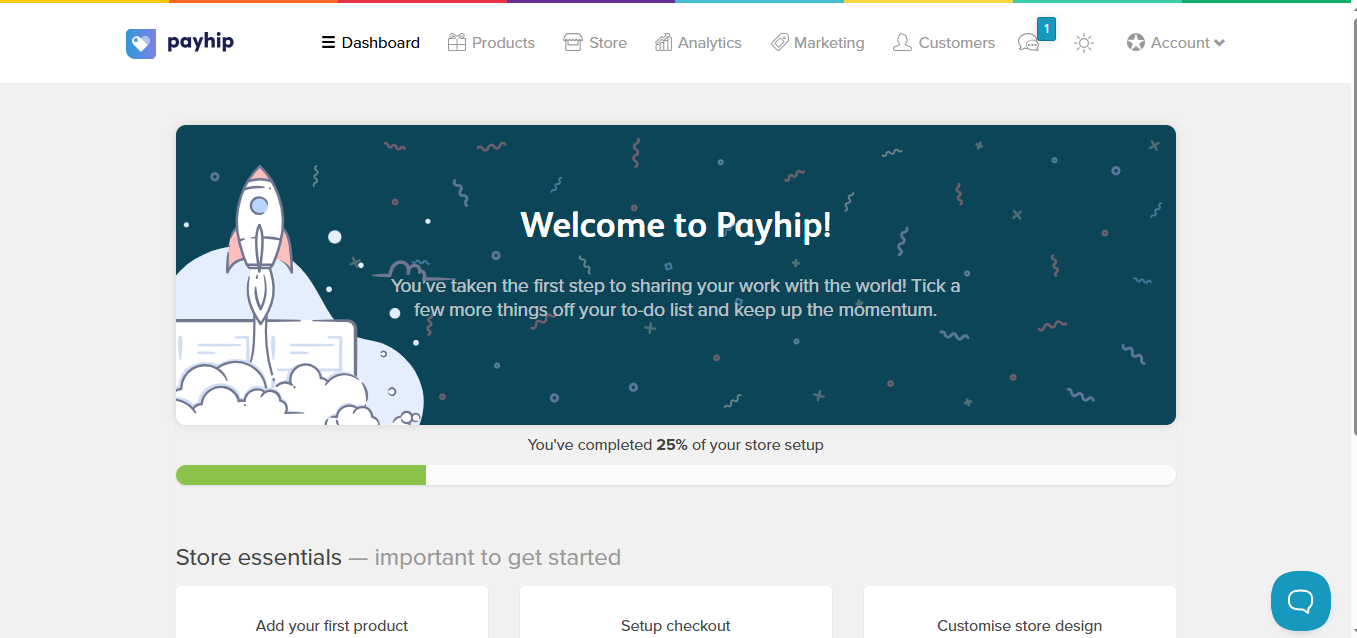 Payhip (AI) product screenshot