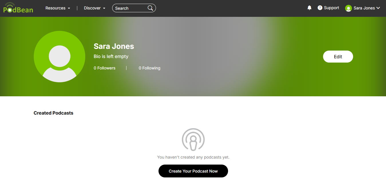 Podbean (AI) product screenshot
