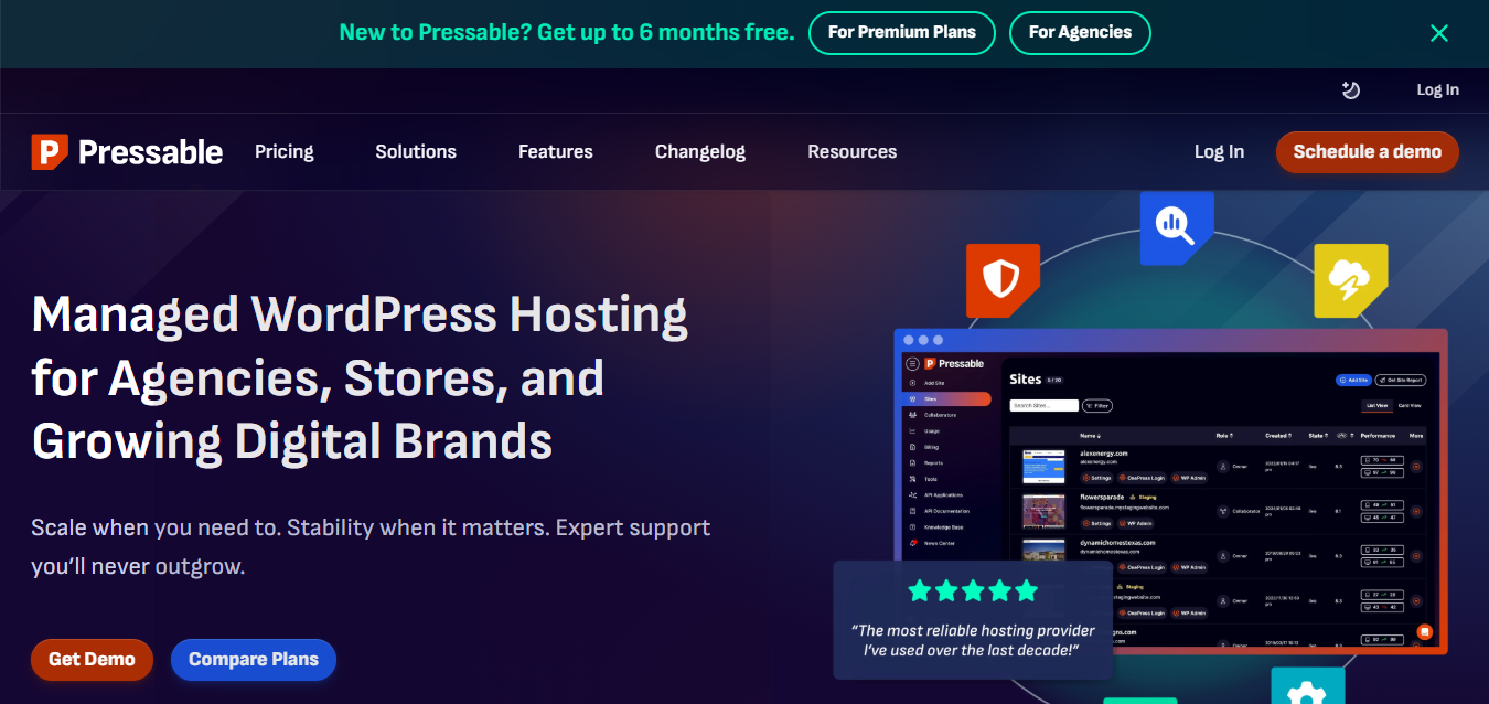 Pressable product screenshot