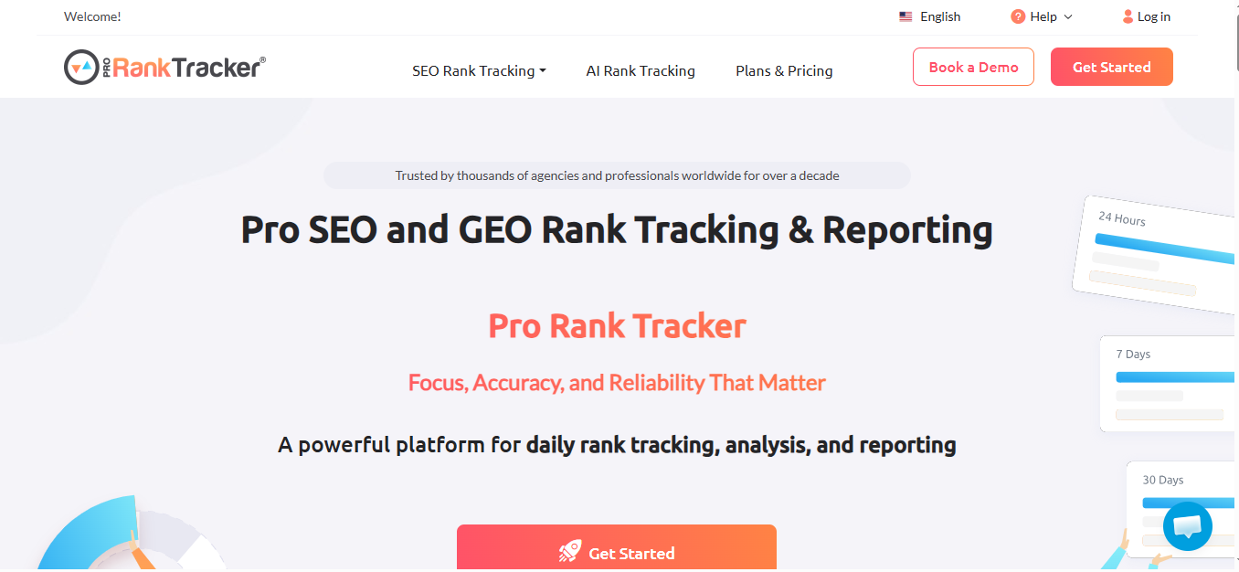 ProRankTracker (AI) product screenshot