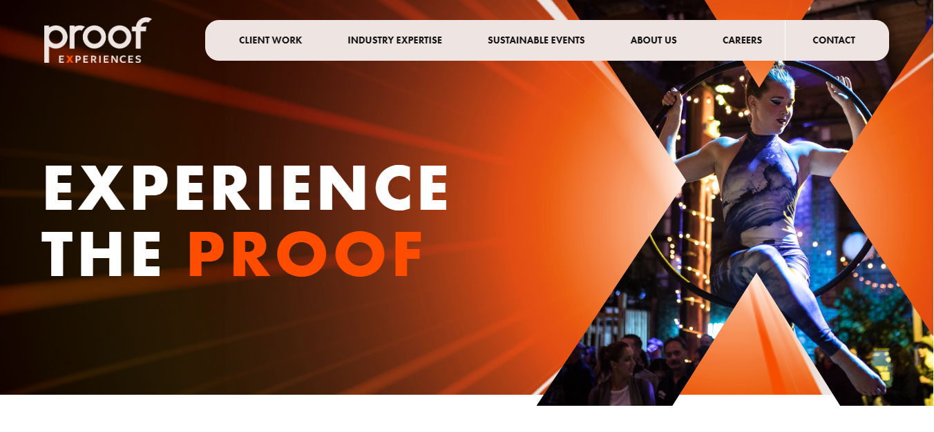 Proof Experiences (AI) product screenshot