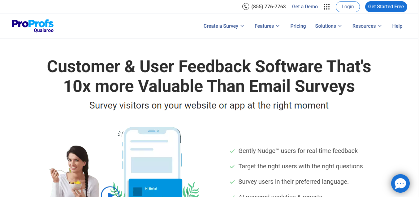 Qualaroo product screenshot