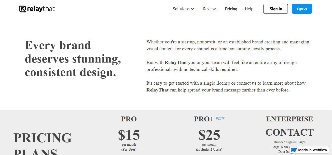 RelayThat product screenshot