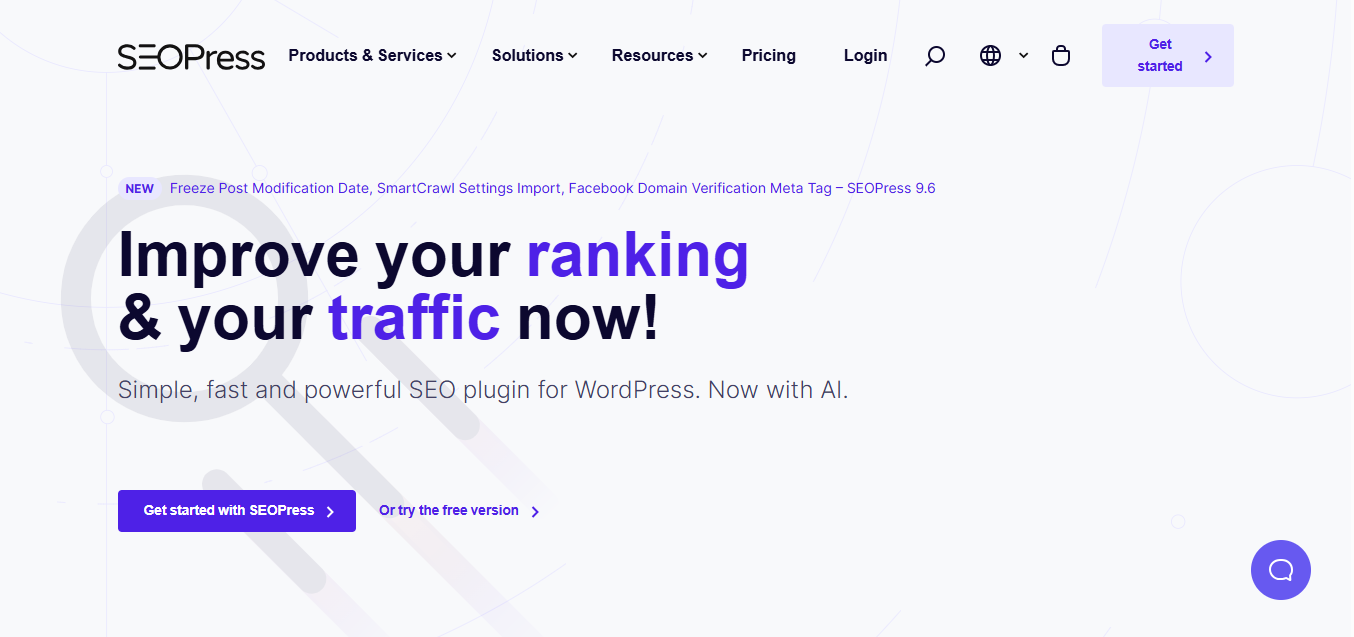 SEOPress (AI) product screenshot