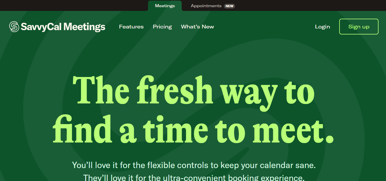 SavvyCal product screenshot