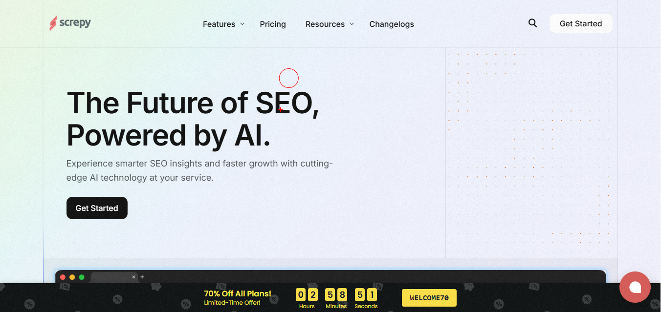 Screpy product screenshot