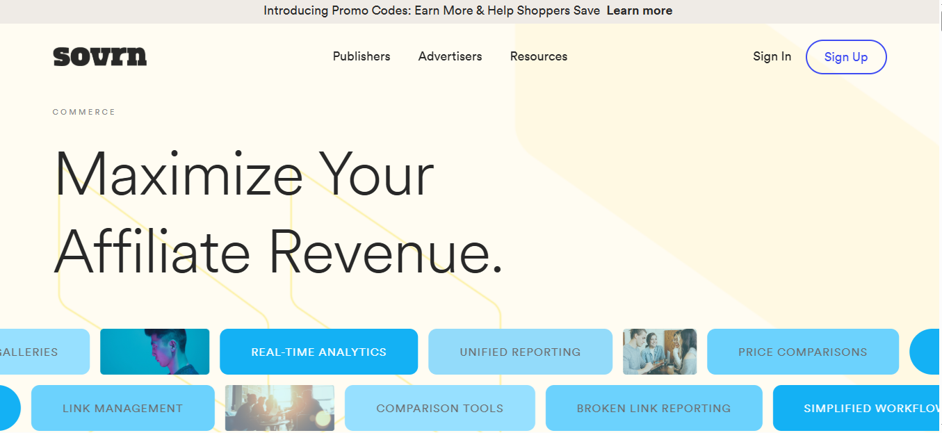 Sovrn //Commerce product screenshot