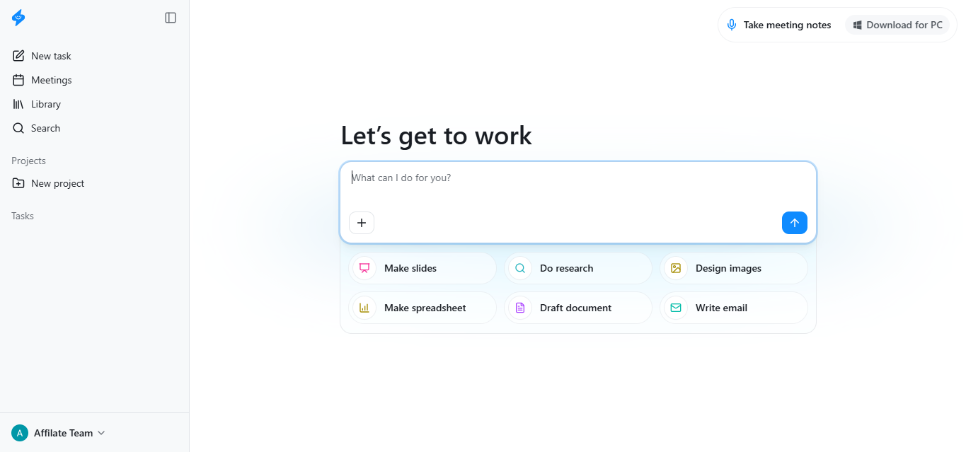 Supernormal (AI) product screenshot