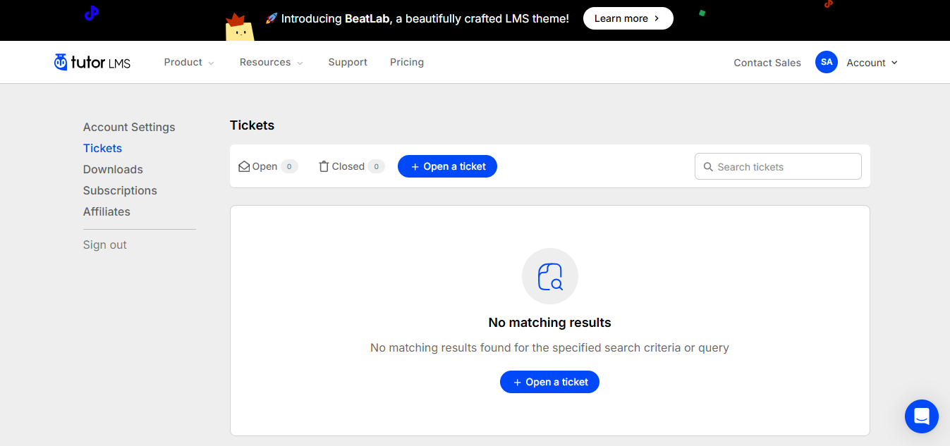 TutorLMS product screenshot