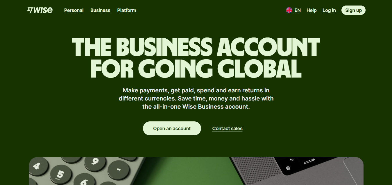 Wise Business Pro product screenshot