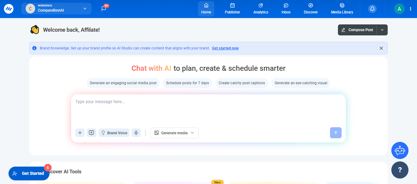 contentstudio product screenshot