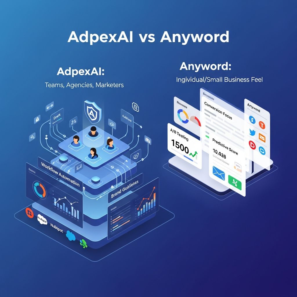 AdpexAI vs Anyword 2026: Best AI Copywriting Tool?