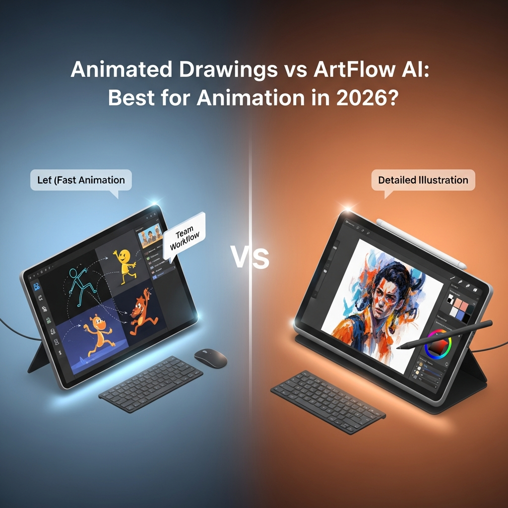 Animated Drawings vs ArtFlow AI: Best for Animation in 2026?
