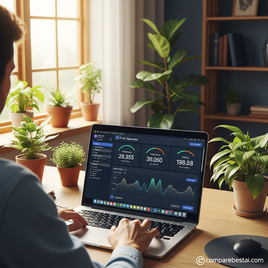 PrivadoVPN performance and speed test metrics