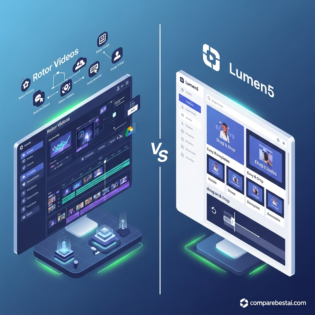 Rotor Videos vs Lumen5 2026: Head-to-Head Comparison