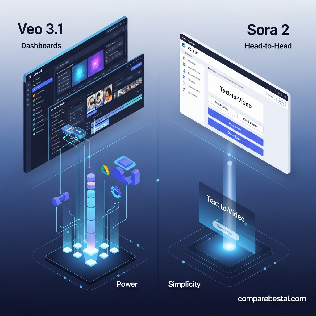 Veo 3.1 vs Sora 2: AI Video Generators Head-to-Head (2026)