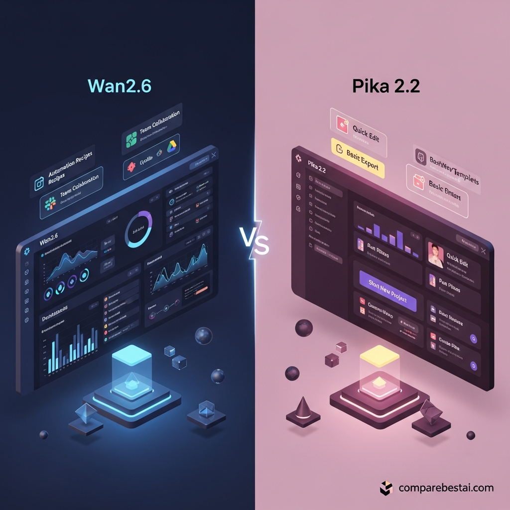 Wan2.6 vs Pika 2.2 2026: In-Depth Feature Comparison