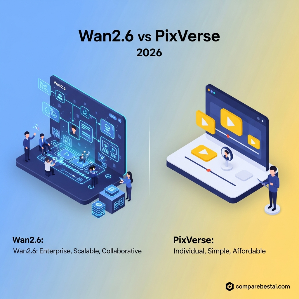 Wan2.6 vs PixVerse 2026: Side-by-Side Review