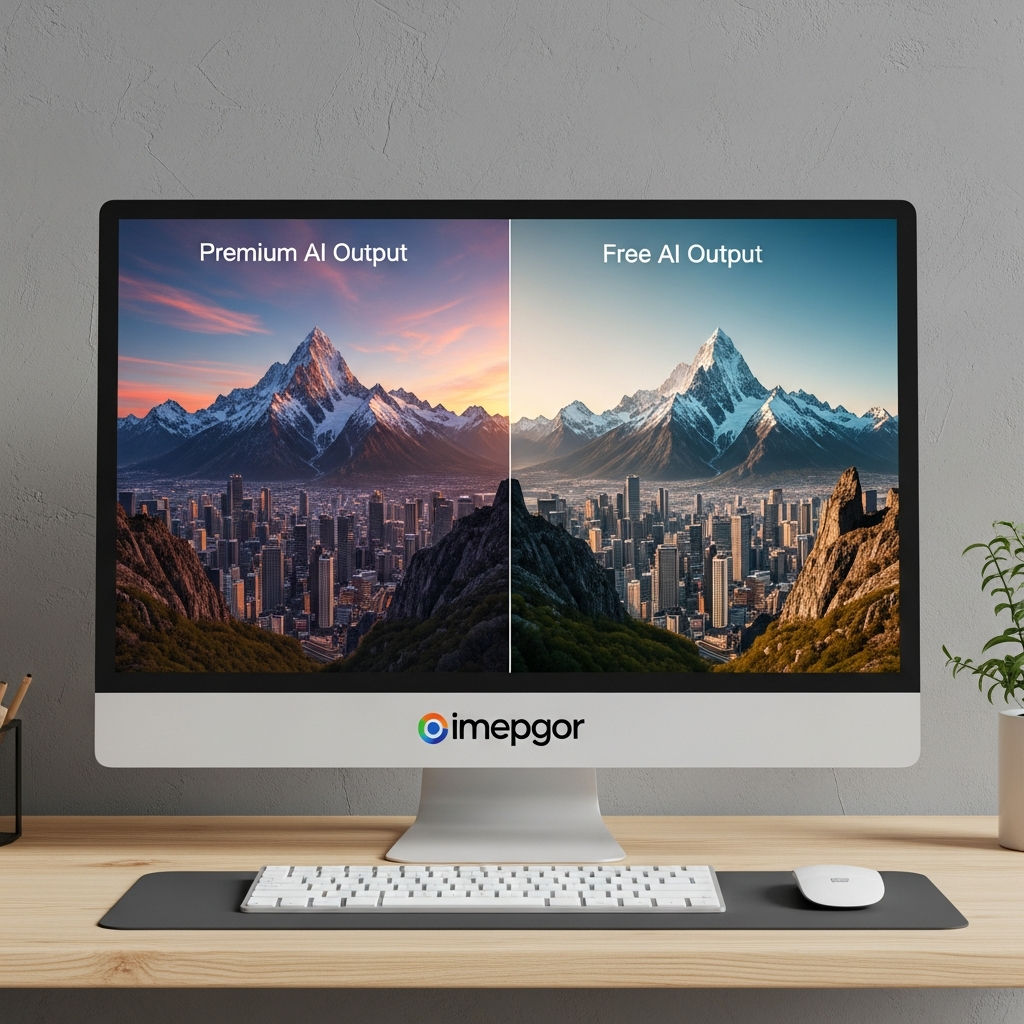 Comparison of free AI image maker output quality and features