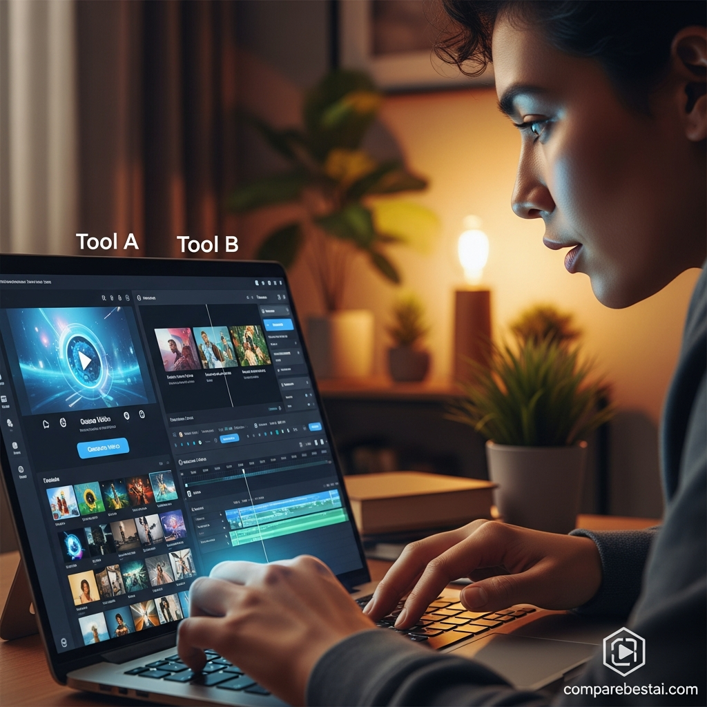 Visual summary of free veo 3.1 competitor tools available in 2026, showing involve.me, SitesGPT.com, and other budget-friendly options with feature breakdown.