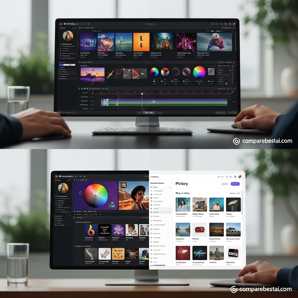 In-depth comparison chart highlighting how Moonvalley AI and Pictory features stack up for business and creators.