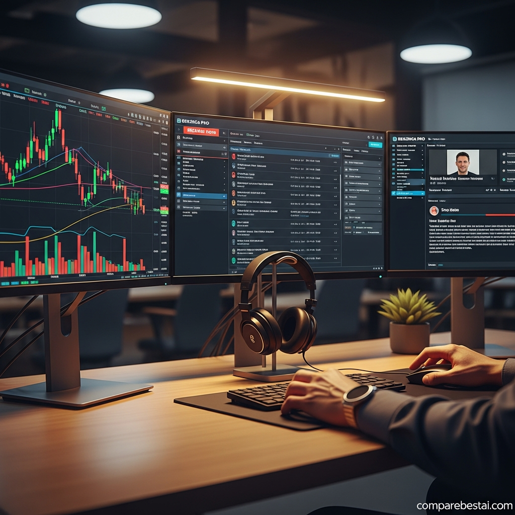 Table comparing Benzinga Pro versus top competitors for real-time trading news, scanner features, and price in 2026.
